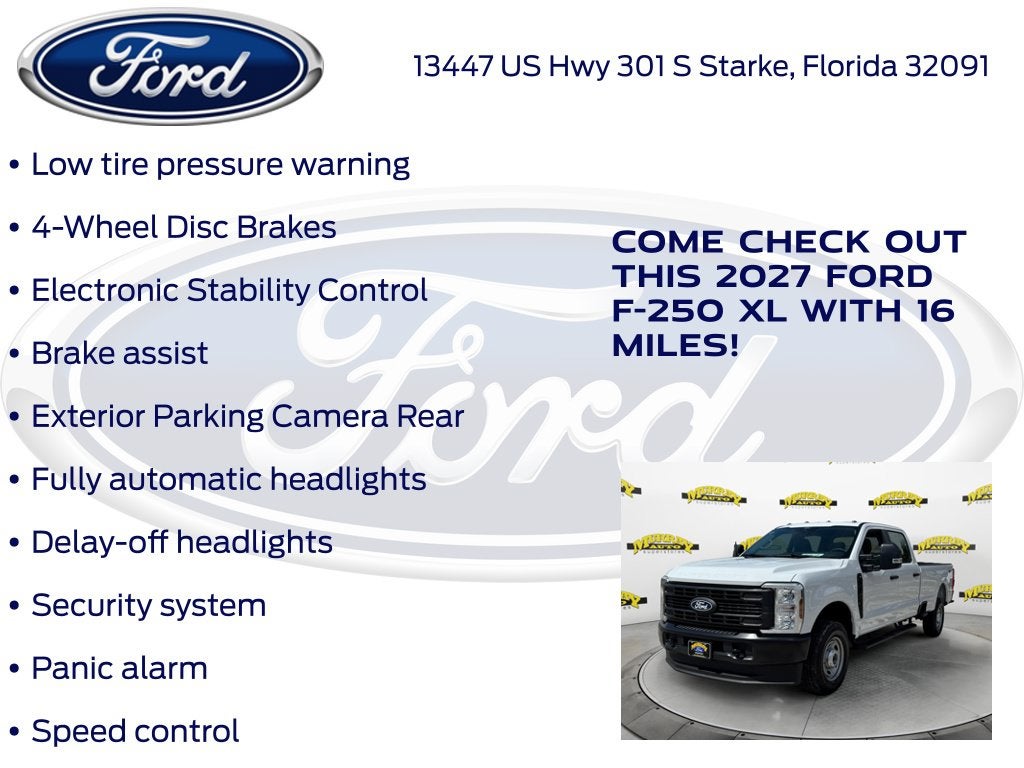 2027 Ford F-250SD XL 600A