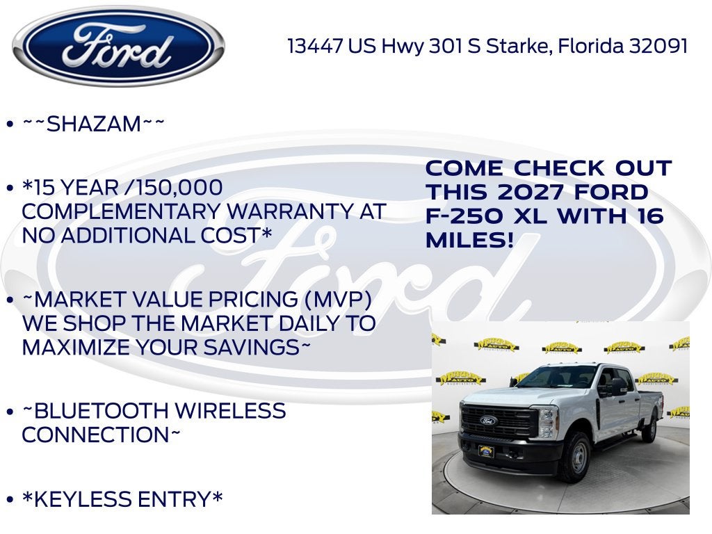 2027 Ford F-250SD XL 600A