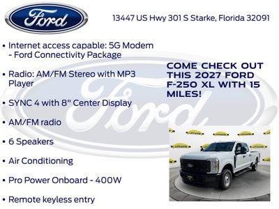 2027 Ford F-250SD XL 600A