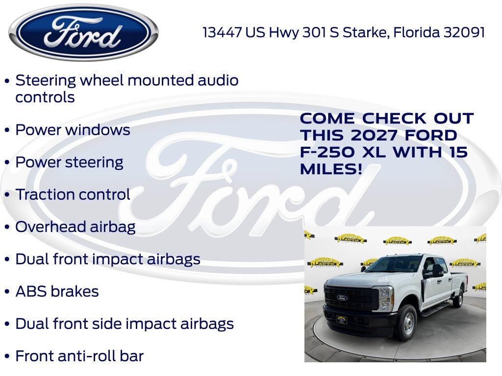2027 Ford F-250SD XL 600A
