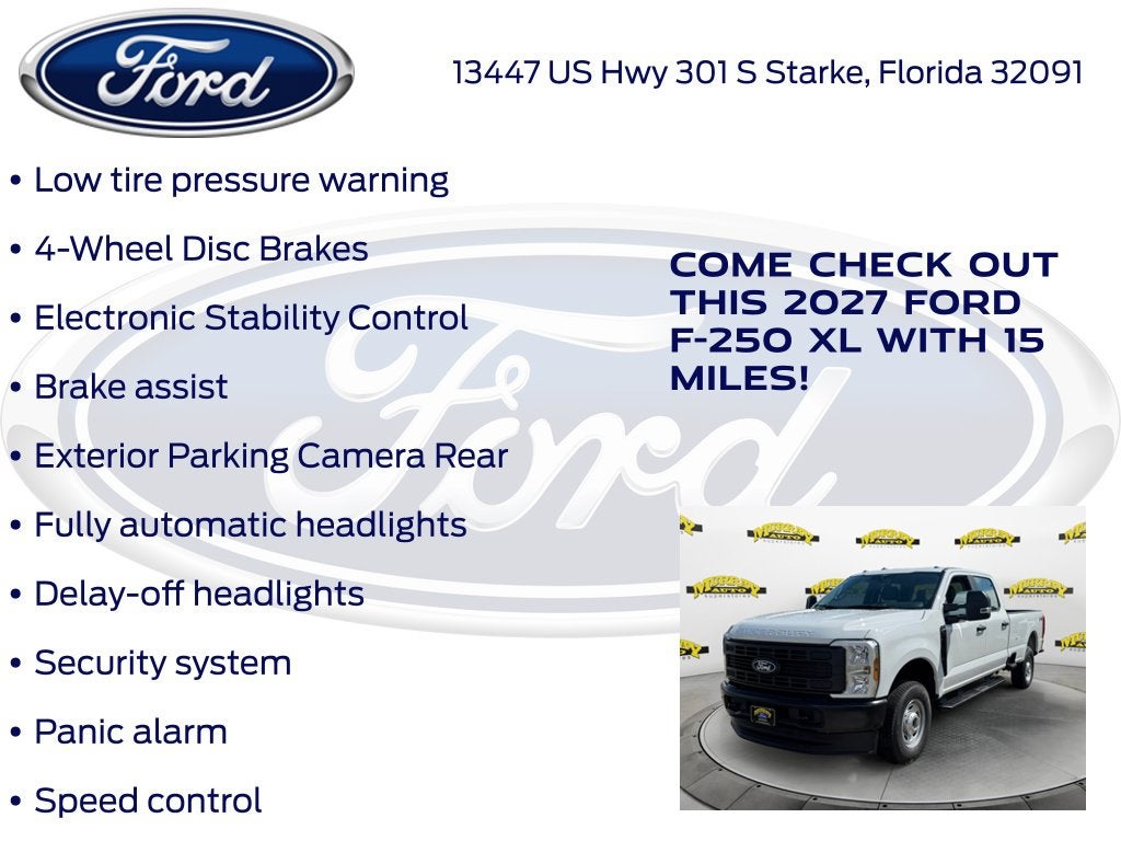 2027 Ford F-250SD XL 600A