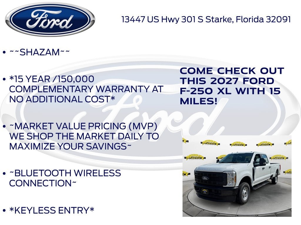 2027 Ford F-250SD XL 600A