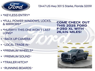 2025 Ford F-250SD XL