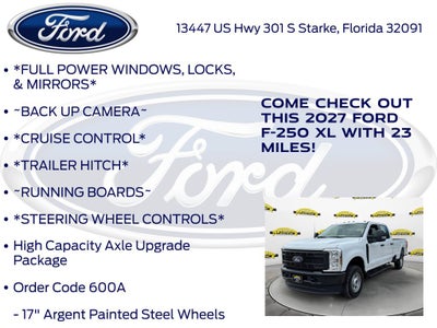2027 Ford F-250SD XL 600A