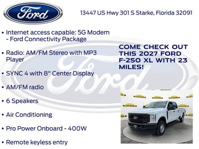 2027 Ford F-250SD XL 600A