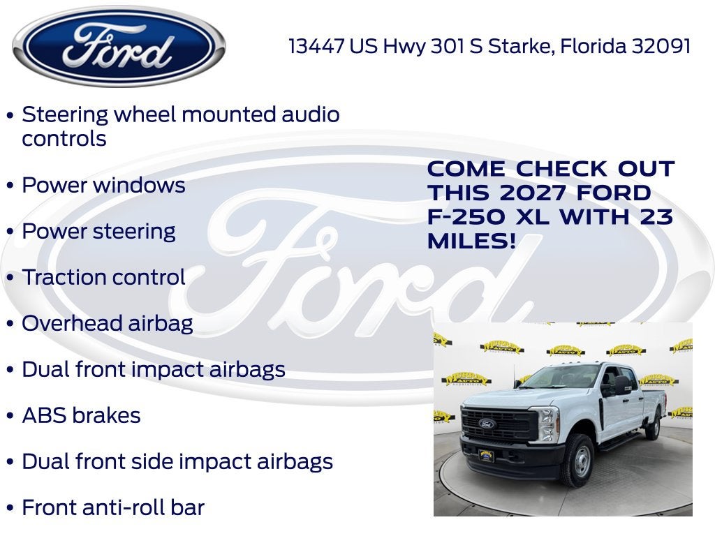 2027 Ford F-250SD XL 600A