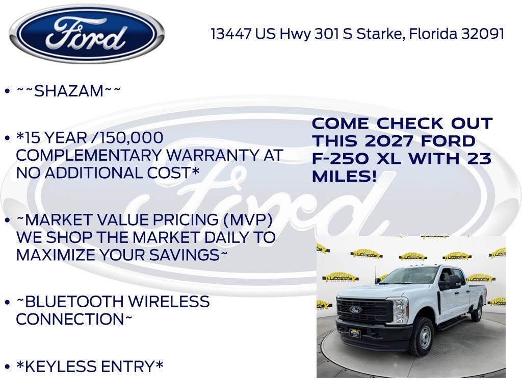 2027 Ford F-250SD XL 600A