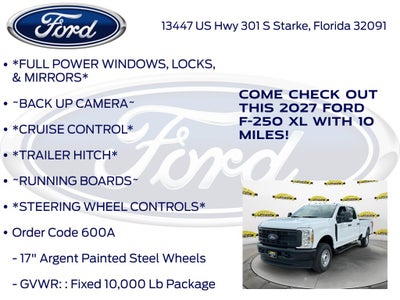 2027 Ford F-250SD XL 600A