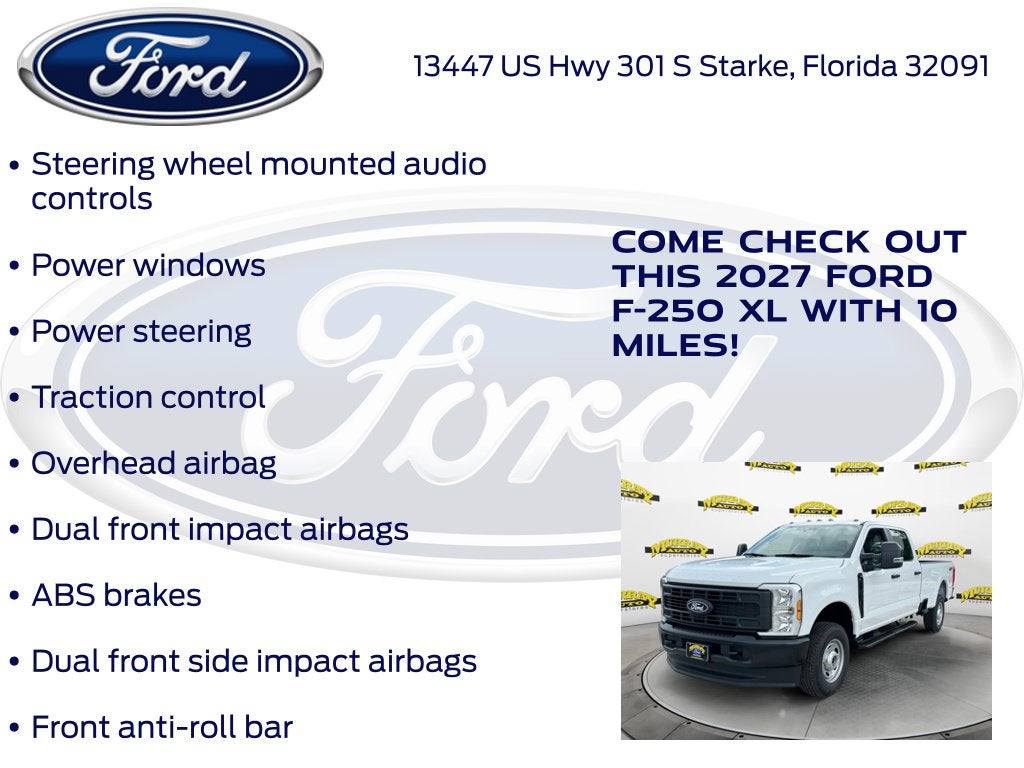 2027 Ford F-250SD XL 600A