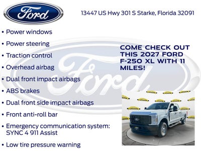2027 Ford F-250SD XL 600A