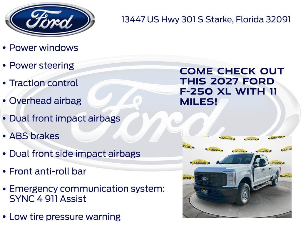 2027 Ford F-250SD XL 600A