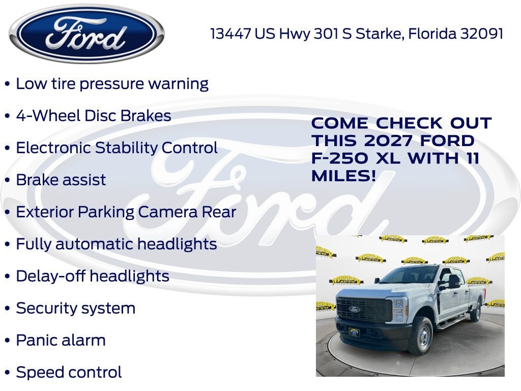 2027 Ford F-250SD XL 600A