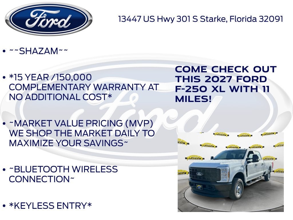 2027 Ford F-250SD XL 600A
