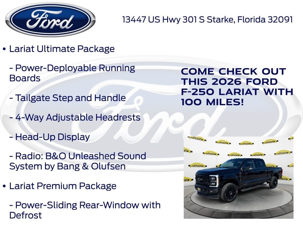 2026 Ford F-250SD Lariat 608A