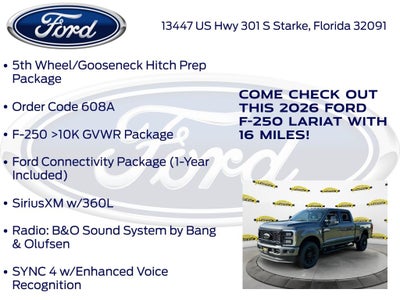 2026 Ford F-250SD Lariat 608A