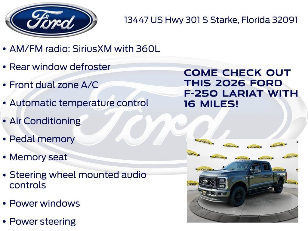 2026 Ford F-250SD Lariat 608A