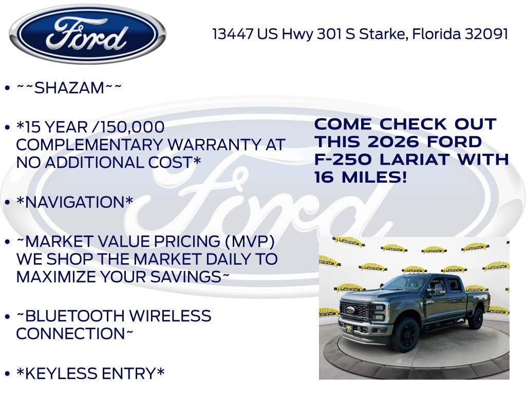 2026 Ford F-250SD Lariat 608A