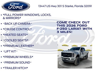 2026 Ford F-250SD Lariat 608A