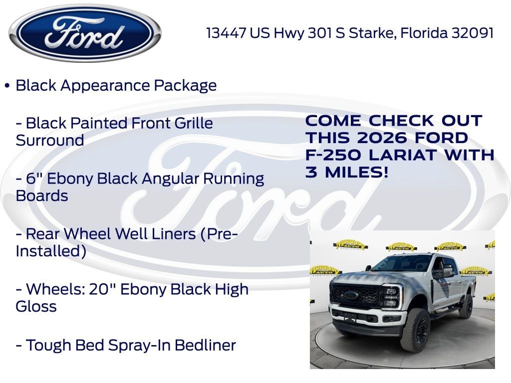 2026 Ford F-250SD Lariat 608A