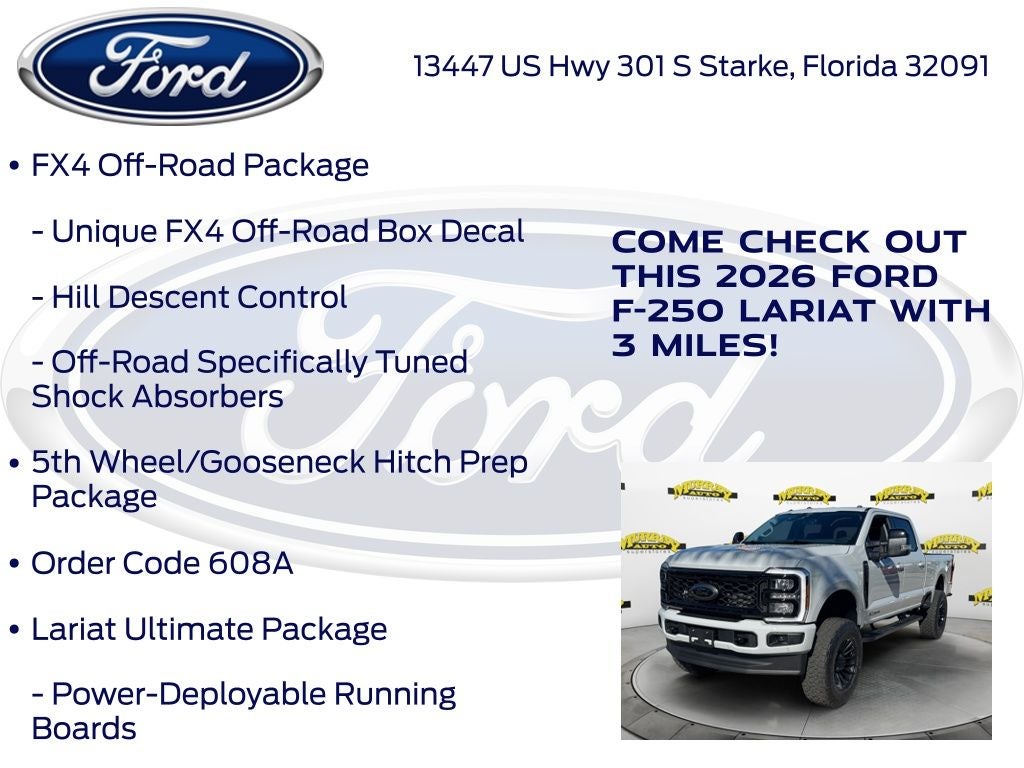 2026 Ford F-250SD Lariat 608A