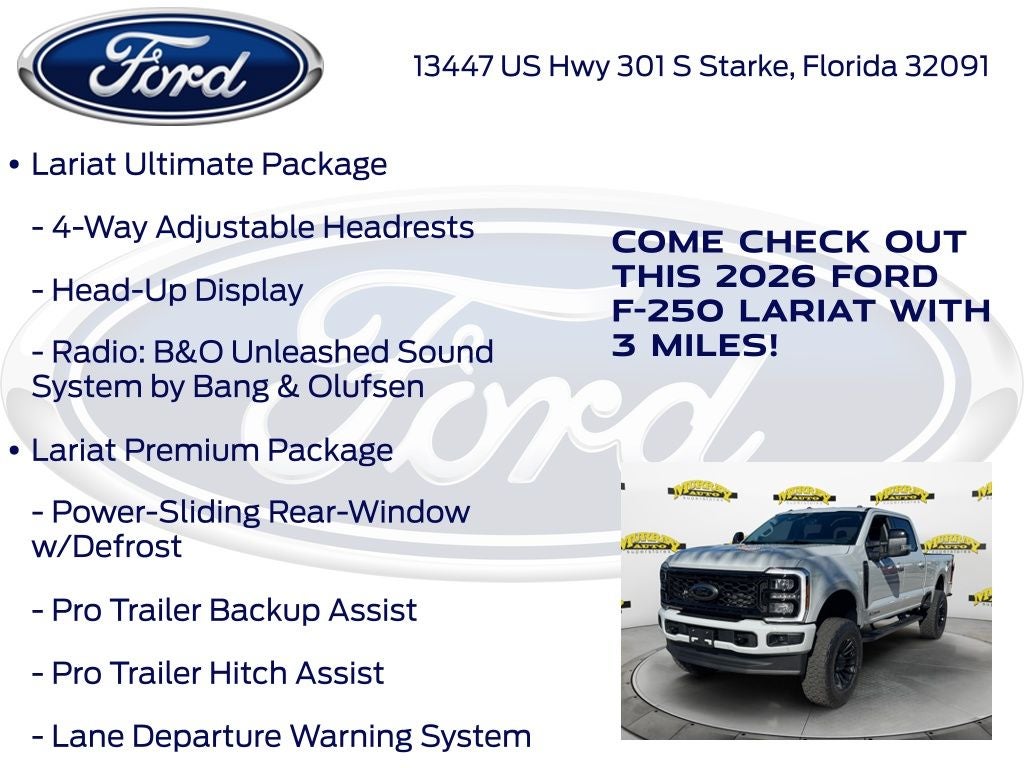 2026 Ford F-250SD Lariat 608A