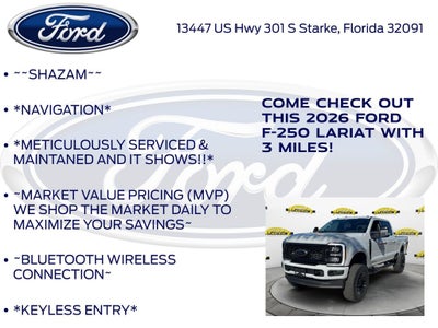 2026 Ford F-250SD Lariat 608A