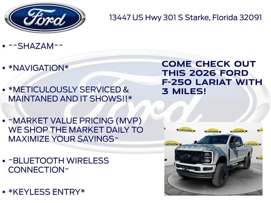 2026 Ford F-250SD Lariat 608A