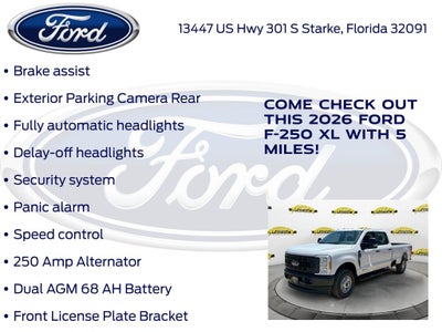2026 Ford F-250SD XL 600A