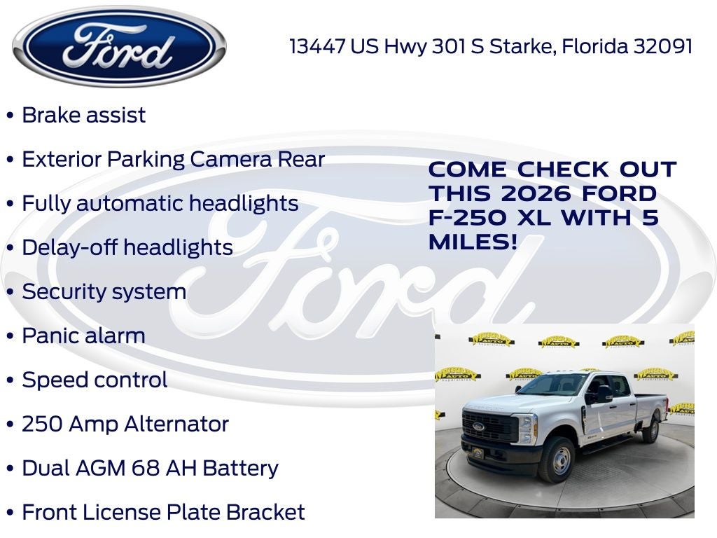2026 Ford F-250SD XL 600A