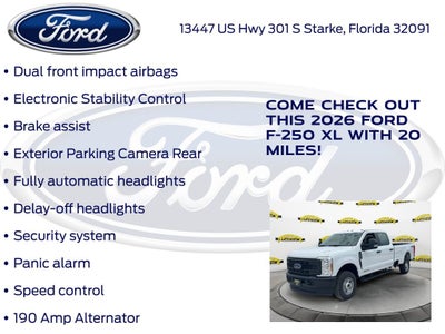 2026 Ford F-250SD XL 600A