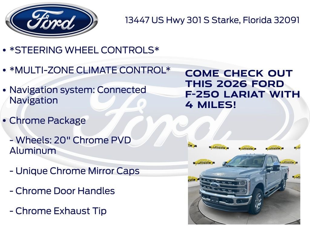 2026 Ford F-250SD Lariat 608A