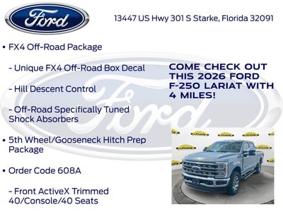 2026 Ford F-250SD Lariat 608A