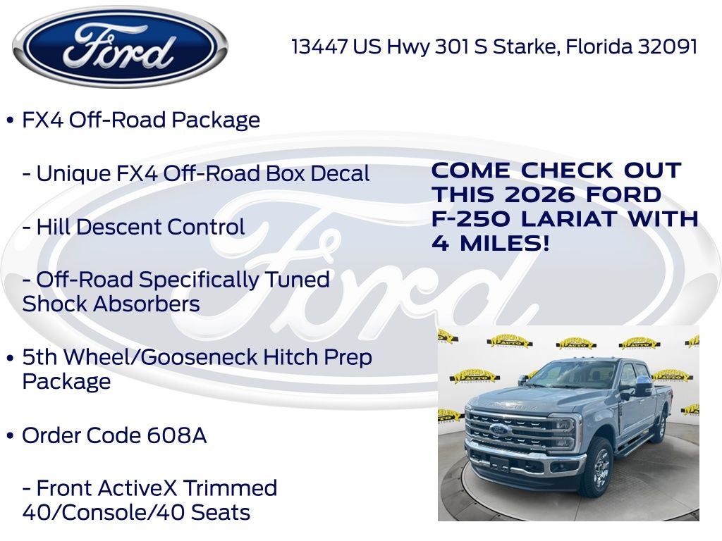 2026 Ford F-250SD Lariat 608A