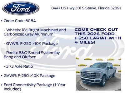 2026 Ford F-250SD Lariat 608A