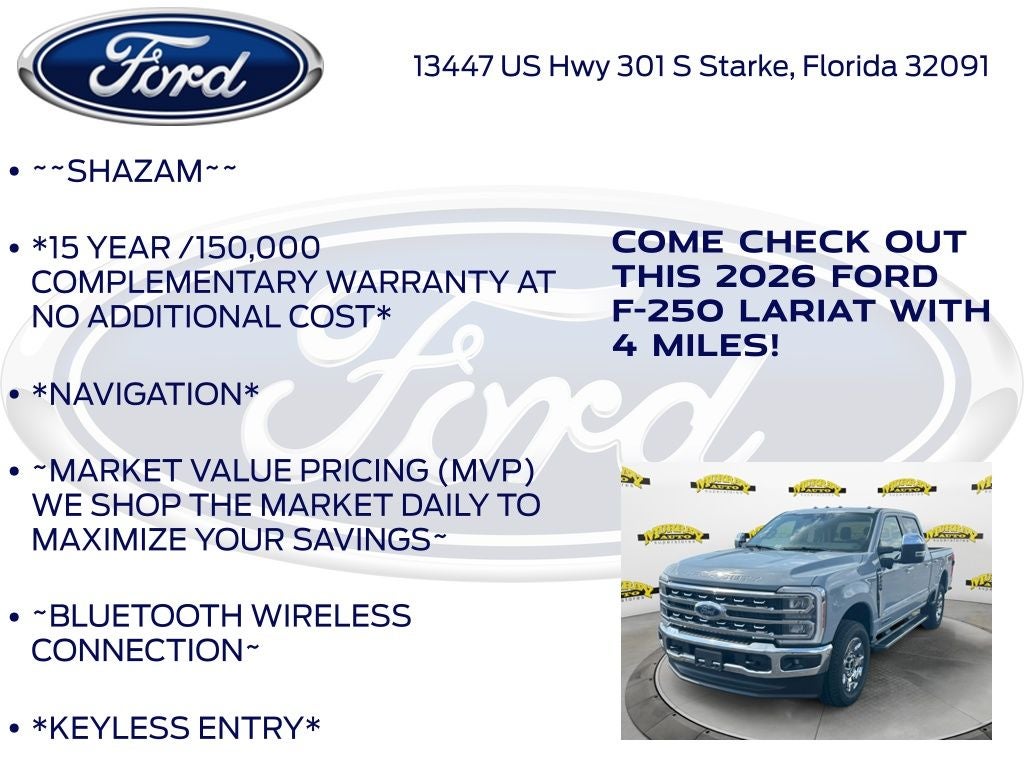 2026 Ford F-250SD Lariat 608A