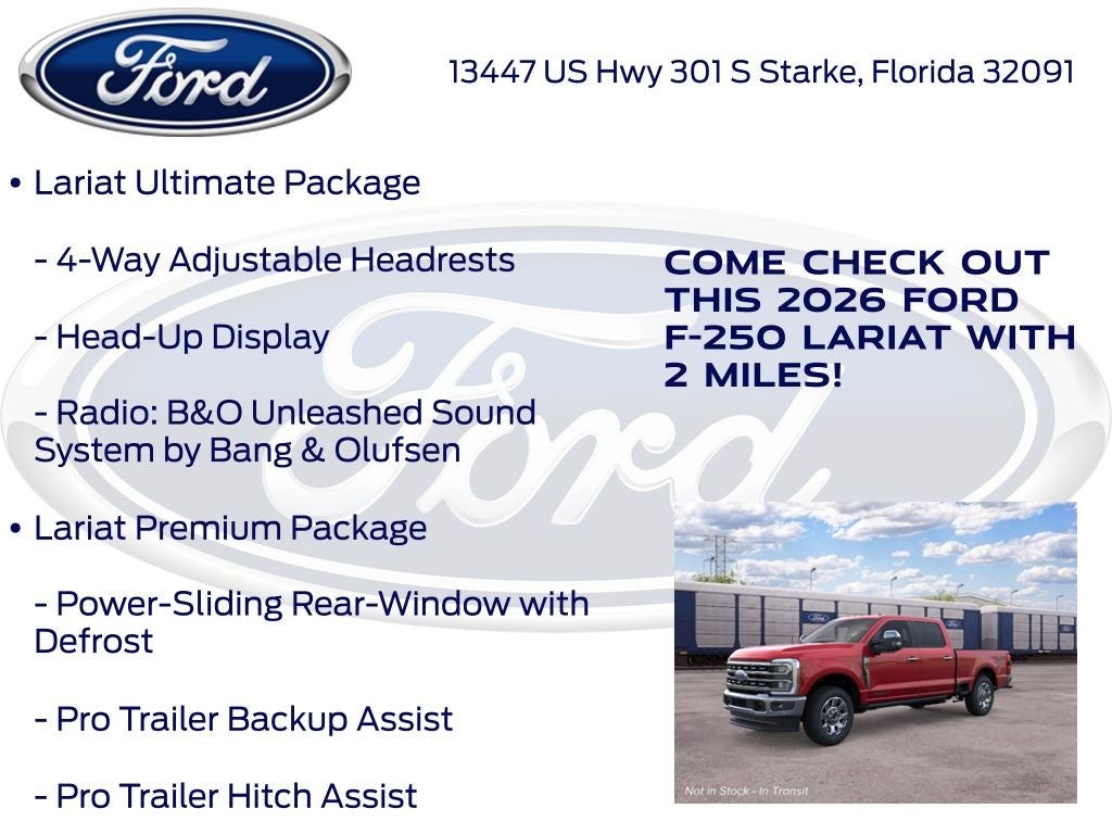 2026 Ford F-250SD Lariat 608A