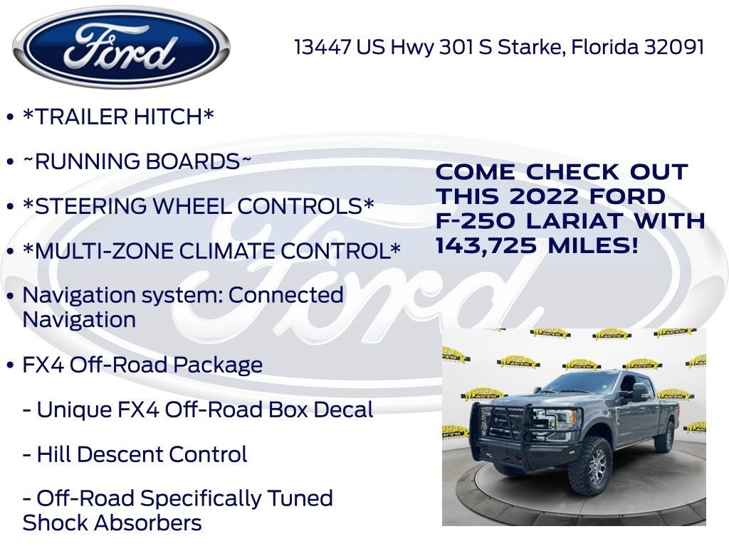 2022 Ford F-250SD Lariat