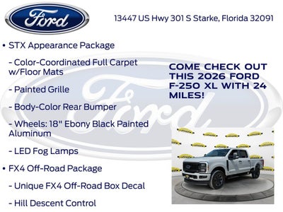 2026 Ford F-250SD XL 600A