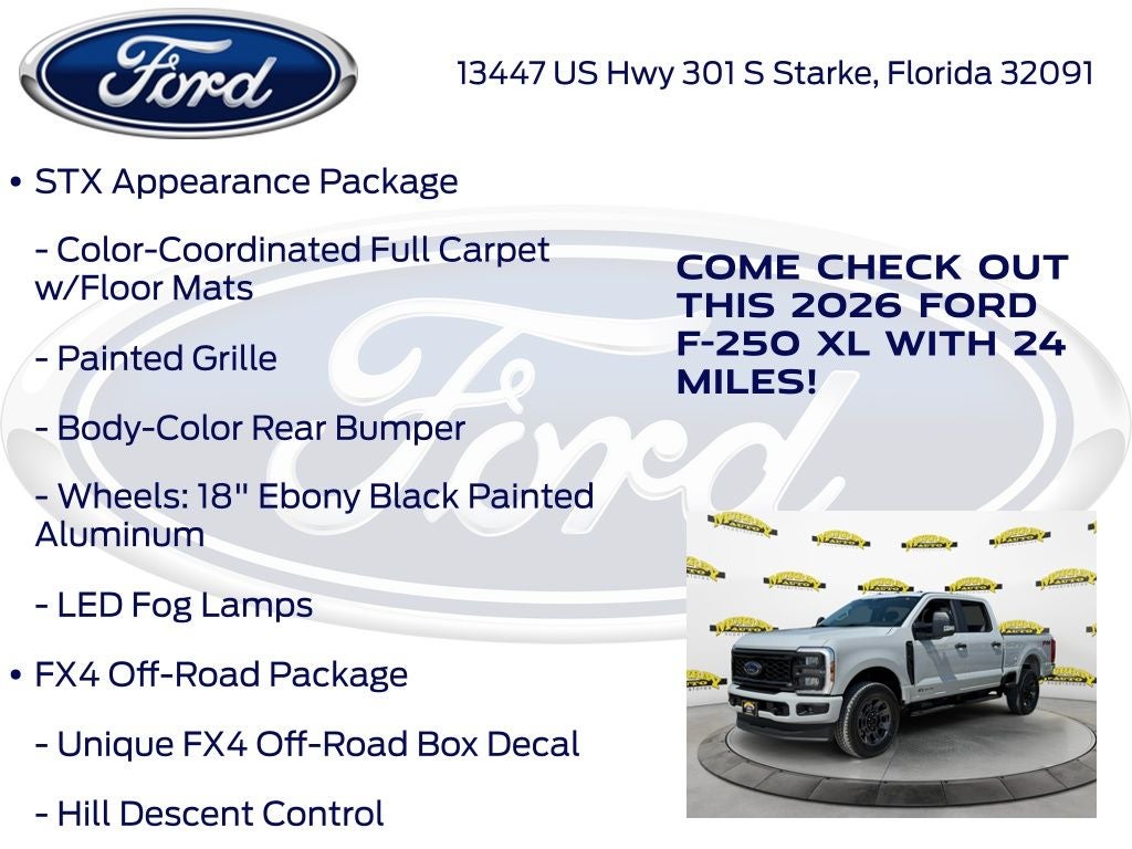 2026 Ford F-250SD XL 600A