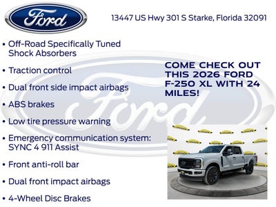 2026 Ford F-250SD XL 600A