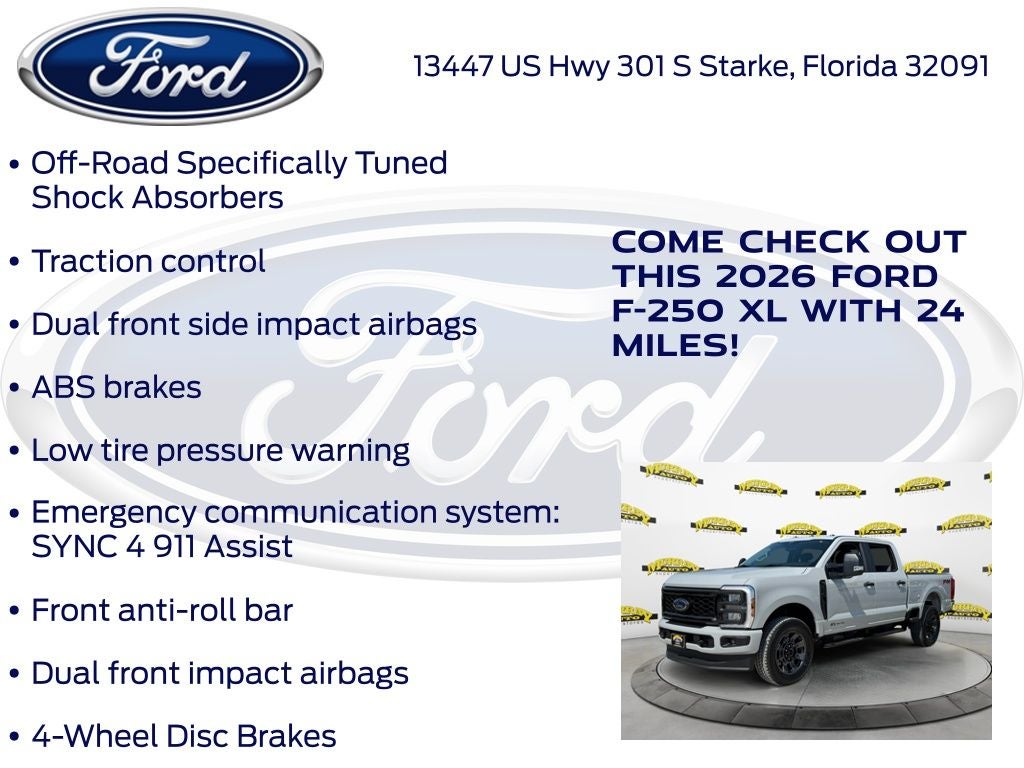 2026 Ford F-250SD XL 600A