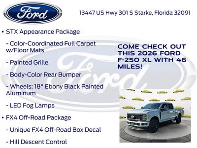 2026 Ford F-250SD XL 600A