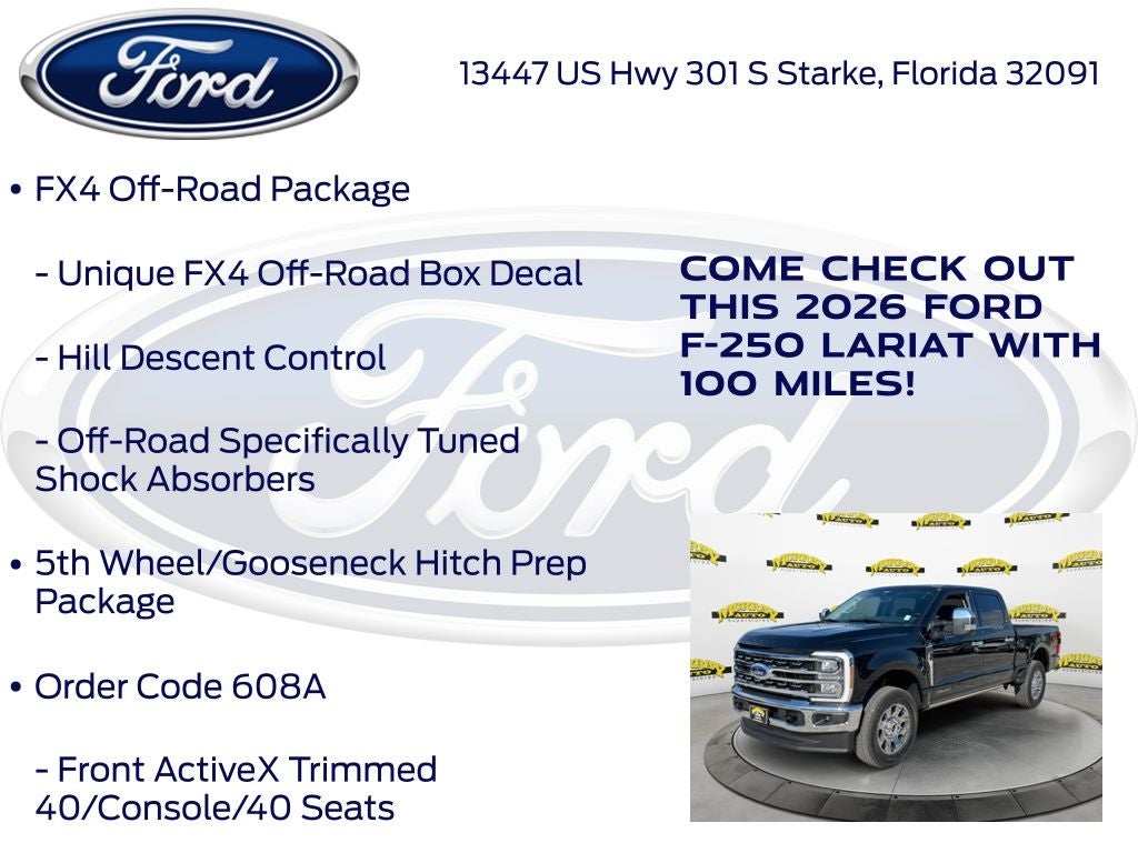 2026 Ford F-250SD Lariat 608A