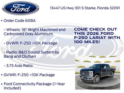 2026 Ford F-250SD Lariat 608A