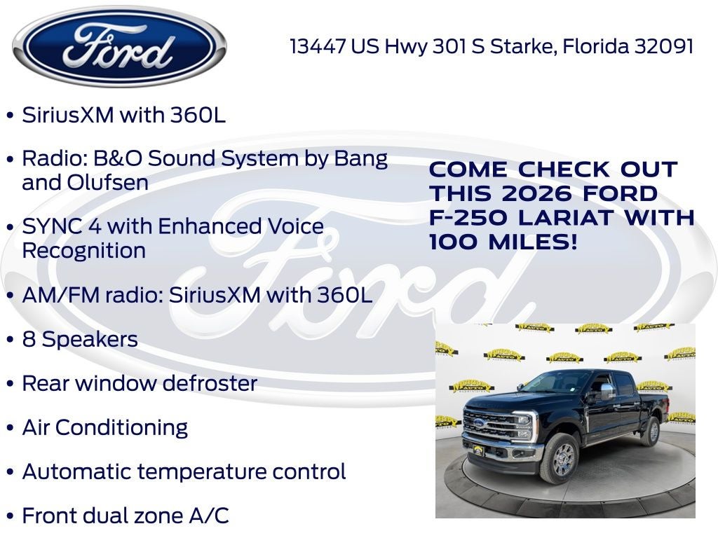 2026 Ford F-250SD Lariat 608A