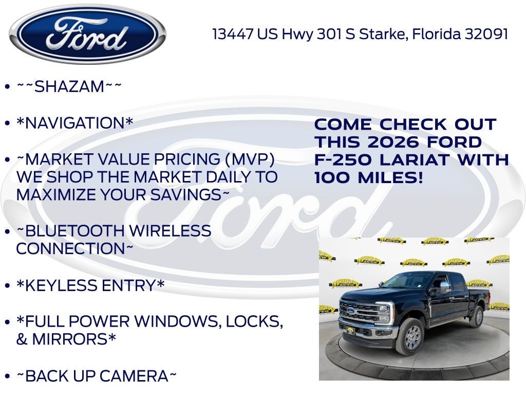 2026 Ford F-250SD Lariat 608A