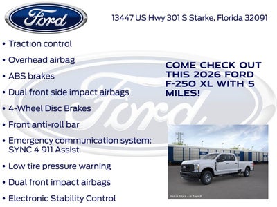 2026 Ford F-250SD XL 600A