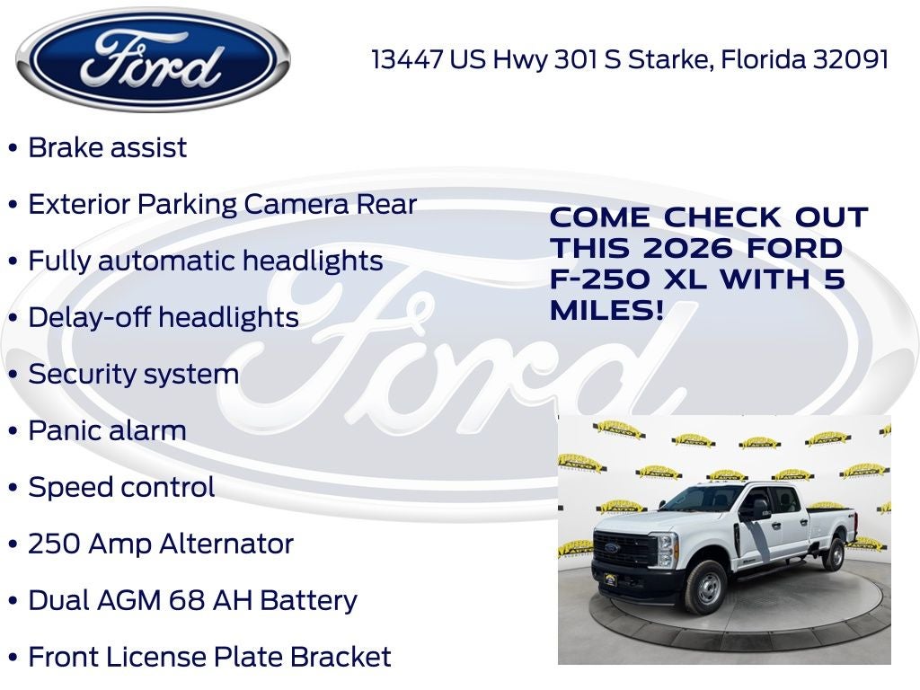 2026 Ford F-250SD XL 600A