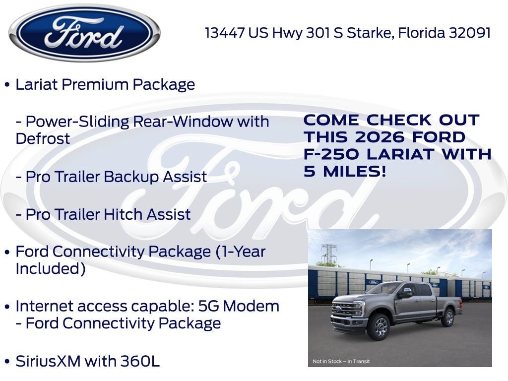 2026 Ford F-250SD Lariat 608A