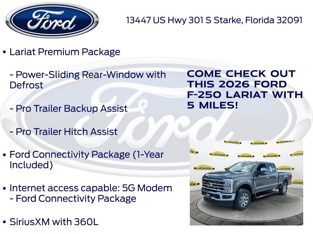 2026 Ford F-250SD Lariat 608A